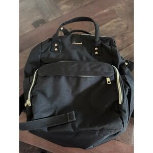 Lovevook Laptop Backpack Women Teacher Nurse Business Bags 15.6"‎ Black